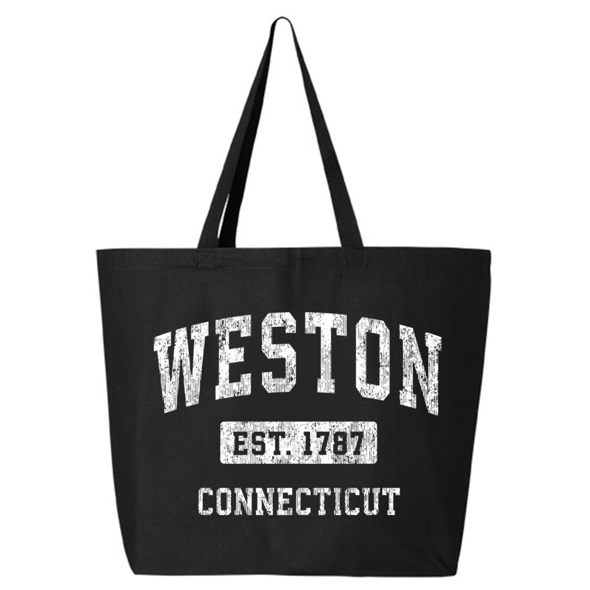 Weston Connecticut Ct Vintage Sports 25L Jumbo Tote