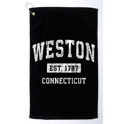 Weston Connecticut Ct Vintage Sports Golf Towel