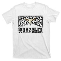 Wrangler Cowhide Cow Skull Cow Print Wrangler T-Shirt