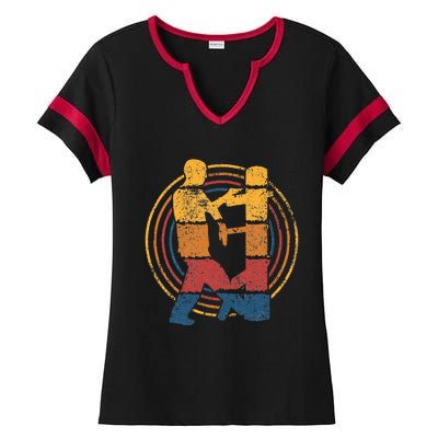 Wing Chun Chinese Kung Fu Mixed Martial Arts Ladies Halftime Notch Neck Tee