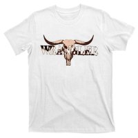 Wrangler Cowhide Cow Skull Cow Print Wrangler T-Shirt