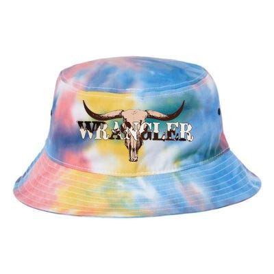 Wrangler Cowhide Cow Skull Cow Print Wrangler Tie Dye Newport Bucket Hat