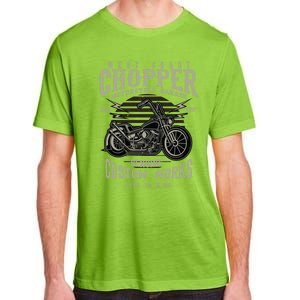 West Coast Chopper Motorcycle Garage Funny Gift Adult ChromaSoft Performance T-Shirt