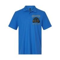 West Coast Chopper Motorcycle Garage Funny Gift Softstyle Adult Sport Polo