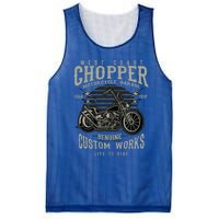 West Coast Chopper Motorcycle Garage Funny Gift Mesh Reversible Basketball Jersey Tank