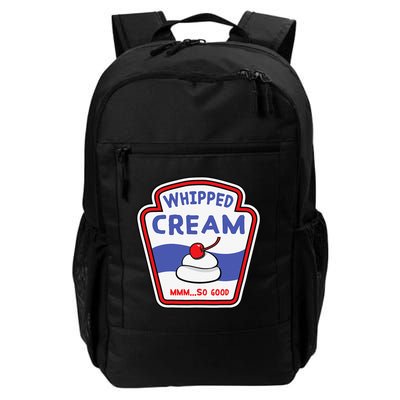 Whipped Cream Condiment Ice Cream Halloween Costume Backpack