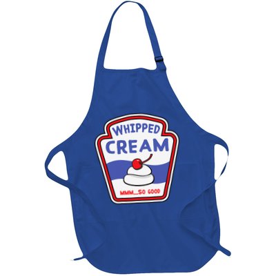 Whipped Cream Condiment Ice Cream Halloween Costume Apron