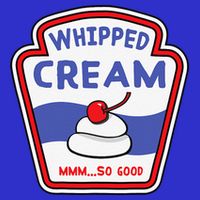 Whipped Cream Condiment Ice Cream Halloween Costume 16 in Basic Backpack