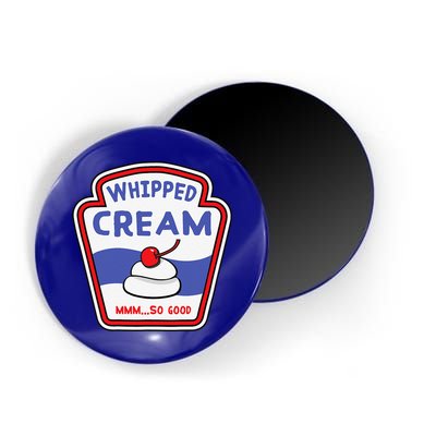 Whipped Cream Condiment Ice Cream Halloween Costume Magnet