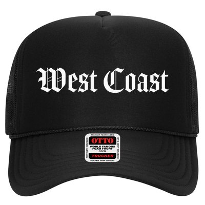 West Coast California Hip Hop Rap West Side Trucker Hat