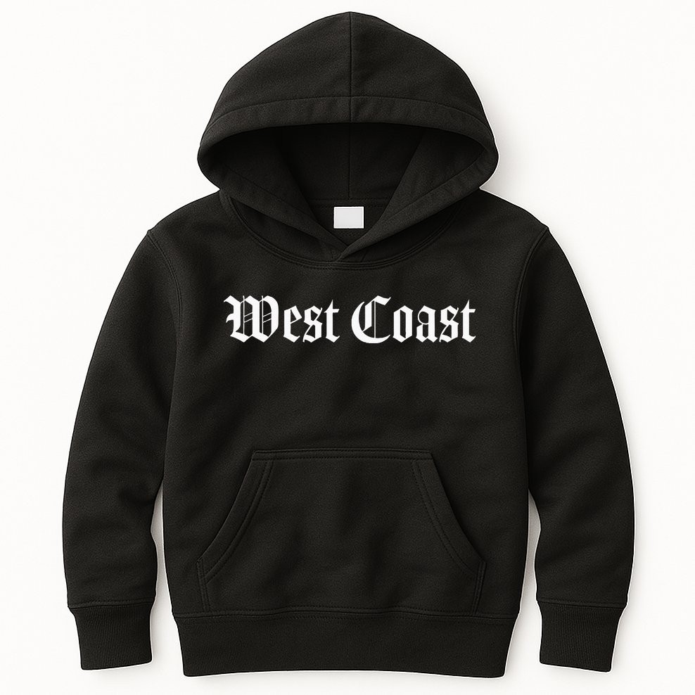 West Coast California Hip Hop Rap West Side Kids Hoodie