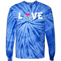 Watercolor Colorful Chihuahua Dog Love Pocket Meaningful Gift Tie-Dye Long Sleeve Shirt