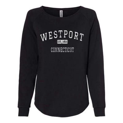 Westport Connecticut Ct Vintage Womens California Wash Sweatshirt