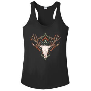 Western Country Christmas Cow Santa Howdy Christmas Gift Ladies PosiCharge Competitor Racerback Tank