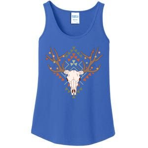 Western Country Christmas Cow Santa Howdy Christmas Gift Ladies Essential Tank