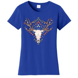 Western Country Christmas Cow Santa Howdy Christmas Gift Women's T-Shirt