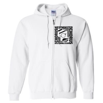 Westminster Chorus Cleveland Black Gray Full Zip Hoodie