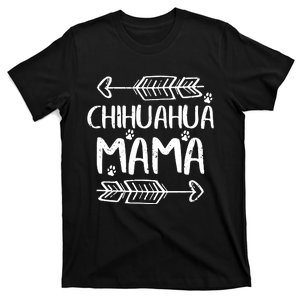 Womens Cute Chihuahua Mom Funny Dog Mom Gift Chihuahua Mama Tank Top T-Shirt