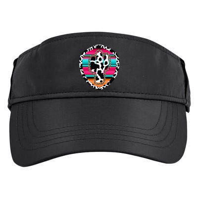 Western Cow Cactus Leopard Cheetha Serape Turquoise Pink Adult Drive Performance Visor