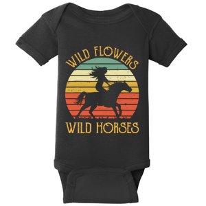 Western Cowgirl Country Music Baby Bodysuit