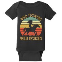 Western Cowgirl Country Music Baby Bodysuit