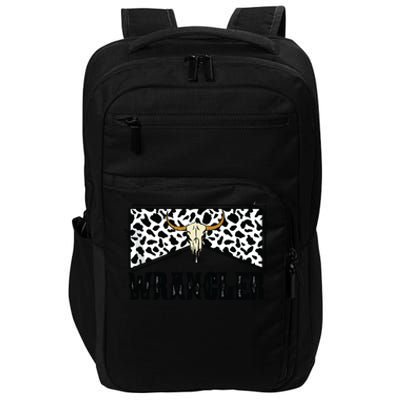 Wrangler Cowhide Cow Skull Cow Print Wrangler Tank Top Impact Tech Backpack