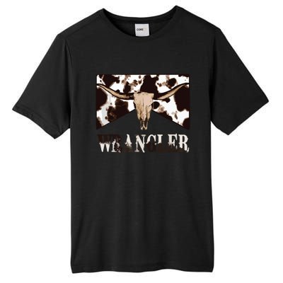 Wrangler Cowhide Cow Skull Cow Print Wrangler Tall Fusion ChromaSoft Performance T-Shirt