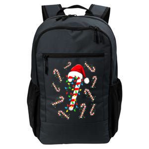 Women Christmas Candy Santa Xmas Light Gift Daily Commute Backpack