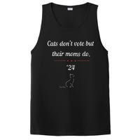 Women Cats Dont Vote But Their Moms Do President 2024 Election Gift PosiCharge Competitor Tank