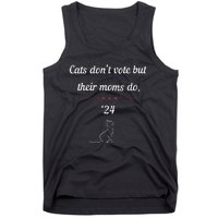 Women Cats Dont Vote But Their Moms Do President 2024 Election Gift Tank Top