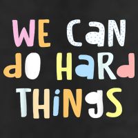 We Can Do Hard Things Teacher Back To School Adult Drive Performance Visor