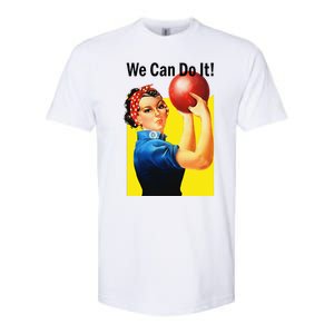 We Can Do It Rosie The Bowler Women Feminist Softstyle CVC T-Shirt