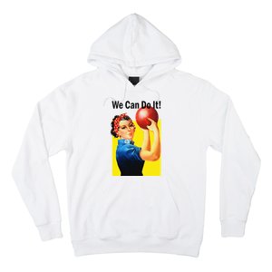 We Can Do It Rosie The Bowler Women Feminist Hoodie