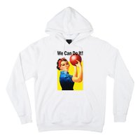 We Can Do It Rosie The Bowler Women Feminist Hoodie