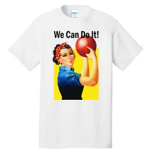 We Can Do It Rosie The Bowler Women Feminist Tall T-Shirt