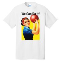 We Can Do It Rosie The Bowler Women Feminist Tall T-Shirt