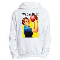 We Can Do It Rosie The Bowler Women Feminist Urban Pullover Hoodie