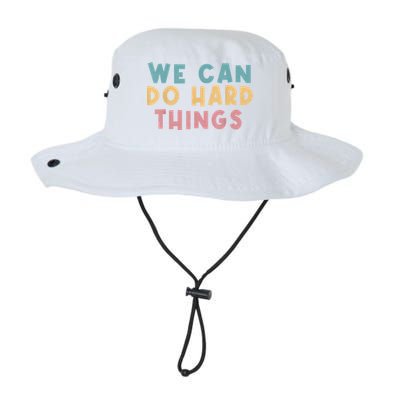 We Can Do Hard Things Motivational Teacher Bucket Hat