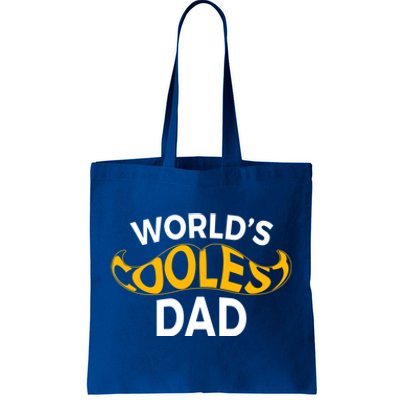 Worlds Coolest Dad Design By Berts Meaningful Gift Tote Bag