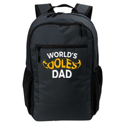 Worlds Coolest Dad Design By Berts Meaningful Gift Daily Commute Backpack