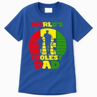 Worlds Coolest Dad Rasta Rastafari Reggae Fathers Day Great Gift Tall T-Shirt