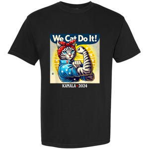 We Cat Do It Kamala Harris Supporter Childless Cat Ladies Garment-Dyed Heavyweight T-Shirt