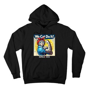 We Cat Do It Kamala Harris Supporter Childless Cat Ladies Hoodie