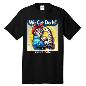 We Cat Do It Kamala Harris Supporter Childless Cat Ladies Tall T-Shirt