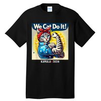 We Cat Do It Kamala Harris Supporter Childless Cat Ladies Tall T-Shirt