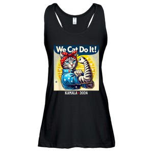 We Cat Do It Kamala Harris Supporter Childless Cat Ladies Ladies Essential Flowy Tank