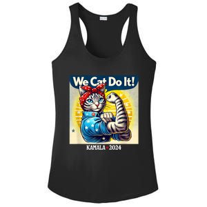 We Cat Do It Kamala Harris Supporter Childless Cat Ladies Ladies PosiCharge Competitor Racerback Tank