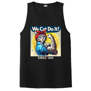 We Cat Do It Kamala Harris Supporter Childless Cat Ladies PosiCharge Competitor Tank