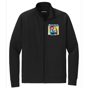 We Cat Do It Kamala Harris Supporter Childless Cat Ladies Stretch Full-Zip Cadet Jacket