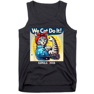 We Cat Do It Kamala Harris Supporter Childless Cat Ladies Tank Top